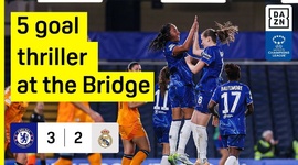Liga Campeões Feminina: Chelsea 3 - 2 Real Madrid (2024-2025)