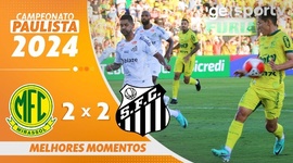 Campeonato Paulista: Mirassol 2 - 2 Santos (2024)