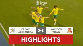 FA Cup: Crewe Alexandra 0 - 3 Swindon Town (2021-2022)