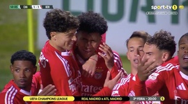 Liga Portugal 2 Meu Super: Desp. Chaves vs Benfica, Golo 1-1 J. Wynder (2024-2025)