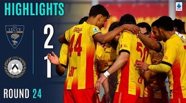 Serie A: Lecce 2 - 1 Udinese (2025-2026)