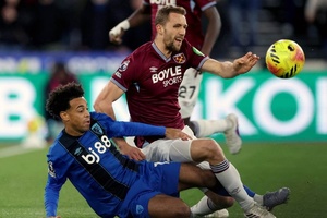 West Ham, de Espírito Santo, empata a zero na receção ao Bournemouth