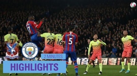 Premier League: Crystal Palace 0 - 2 Man City (2019-2020)