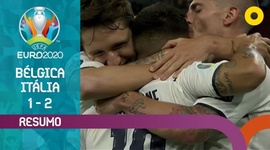Europeu: Bélgica 1 - 2 Itália (2020)