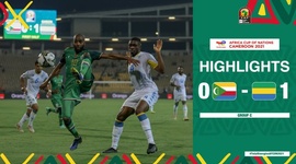 CAN: Comores 0 - 1 Gabão (2022)