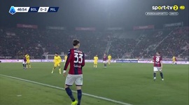 Serie A: Bologna vs Milan, Golo 0-3 A. Rabiot (2025-2026)