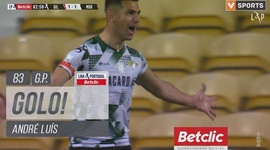 Liga Portugal Betclic: Gil Vicente vs Moreirense, Golo 1-1 André Luís (2023-2024)
