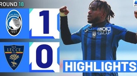 Serie A: Atalanta 1 - 0 Lecce (2023-2024)