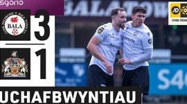 Premier League: Bala Town 3 - 1 Barry Town United (2024-2025)