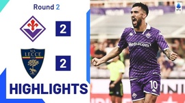 Serie A: Fiorentina 2 - 2 Lecce (2023-2024)