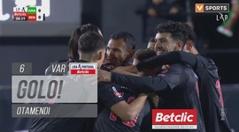Liga Portugal Betclic: CF Estrela Amadora vs Benfica, Golo 0-1 Otamendi (VAR) (2024-2025)