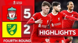 FA Cup: Liverpool 5 - 2 Norwich (2023-2024)