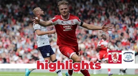 Championship: Middlesbrough 1 - 1 Preston North End (2024-2025)