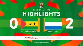 Qualificação CAN: São Tomé Príncipe 0 - 2 Serra Leoa (2023)