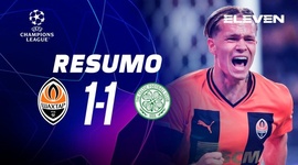 Liga Campeões: Shakhtar 1 - 1 Celtic (2022-2023)