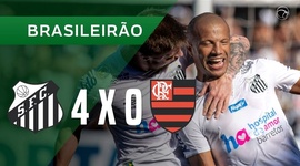 Brasileirão: Santos 4 - 0 Flamengo (2019)