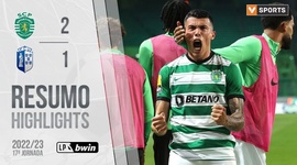 Liga Portugal Bwin: Sporting 2 - 1 Vizela (2022-2023)