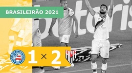 Brasileirão: Bahia 1 - 2 Atlético-GO (2021)