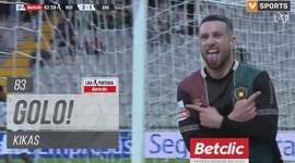 Liga Portugal Betclic: Moreirense vs CF Estrela Amadora, Golo 2-2 Kikas (2023-2024)
