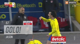 Liga Portugal Betclic: Arouca vs Santa Clara, Golo 1-0 Jason (2024-2025)