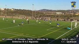 III Divisão AF Lisboa: Sintrense 4 - 2 Algueirão (2019-2020)