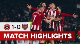 Premier League: Sheffield Utd 1 - 0 West Ham (2019-2020)