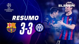 Liga Campeões: Barcelona 3 - 3 Inter (2022-2023)