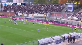 Serie A: Como vs Juventus, Golo 1-0 M. Kempf (2025-2026)