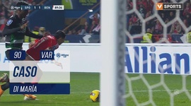 Allianz Cup: Sporting vs Benfica, Caso Di María (VAR), 90' (2024-2025)