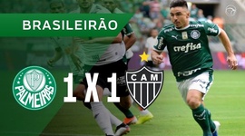 Brasileirão: Palmeiras 1 - 1 Atlético-MG (2019)