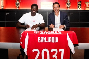 Benfica renova contrato com Daniel Banjaqui  por cinco épocas