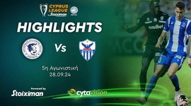 First Division: Achnas 2 - 2 Anorthosis (2024-2025)