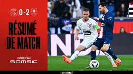 Ligue 1: PSG 0 - 2 Rennes (2022-2023)