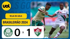 Brasileirão: Palmeiras 0 - 1 Fluminense (2024)
