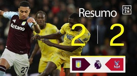 Premier League: Aston Villa 2 - 2 Crystal Palace (2024-2025)
