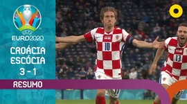 Europeu: Croácia 3 - 1 Escócia (2020)