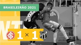 Brasileirão: Internacional 1 - 1 Ceará (2021)