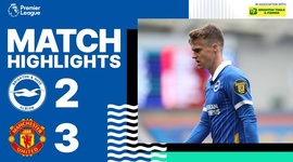 Premier League: Brighton 2 - 3 Man Utd (2020-2021)