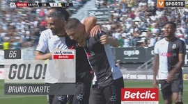 Liga Portugal Betclic: Farense vs Estoril, Golo 3-2 Bruno Duarte (2023-2024)