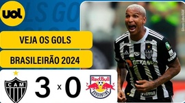 Brasileirão: Atlético-MG 3 - 0 RB Bragantino (2024)