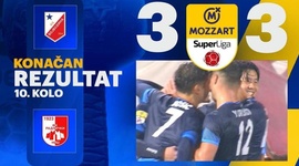 Super Liga: Vojvodina 3 - 3 Radnicki Nis (2024-2025)