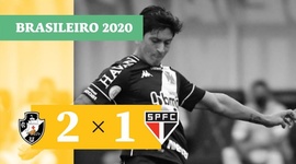 Brasileirão: Vasco 2 - 1 São Paulo (2020)