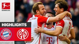 Bundesliga: Bayern München 8 - 1 Mainz (2023-2024)