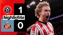 Championship: Sheffield Utd 1 - 0 Sunderland (2024-2025)