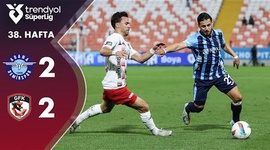 Super Ligi: Adana Demirspor 2 - 2 Gaziantep FK (2024-2025)