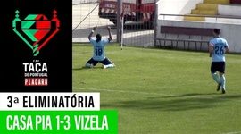 Taça de Portugal Placard: Casa Pia 1 - 3 Vizela (2019-2020)