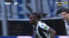 Serie A: Inter vs Udinese, Golo 2-1 O. Solet (2024-2025)