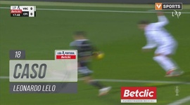 Liga Portugal Betclic: V. Guimarães vs Casa Pia, Caso Leonardo Lelo, 18' (2024-2025)