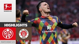 Bundesliga: Mainz 2 - 0 FC St. Pauli (2024-2025)