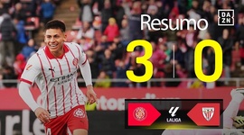 La Liga: Girona 3 - 0 Athletic Bilbao (2025-2026)